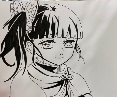 お客様のお好きなアニメキャラクターを線描き致します 線描きするのが苦手という方にオススメです！ イメージ1