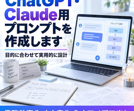ChatGPT・Claudeのプロンプト作ります イメージ1