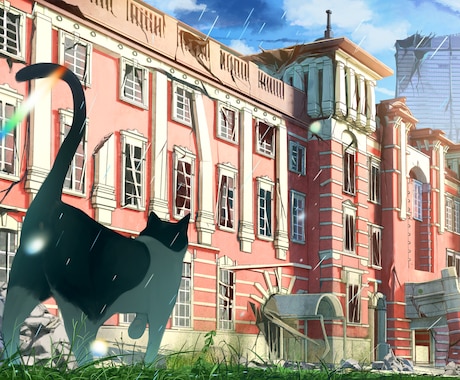背景・風景イラスト、MVイラスト制作します 絵柄を合わせた背景イラスト！ゲーム、vtuberのお部屋など イメージ2