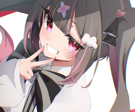 ハッキリした塗りで可愛い女の子描きます イメージ1