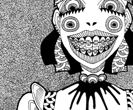 個性的なイラストの提供をします アイコン、プロフィール描きます イメージ2
