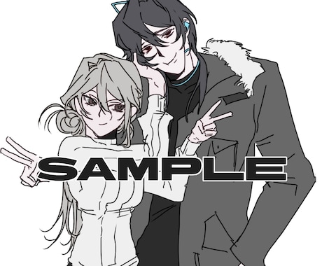 こんな場面が見たい！を叶えるイラスト制作します かわいいキャラから中年キャラまで！性別年齢関係なく描きます！ イメージ2