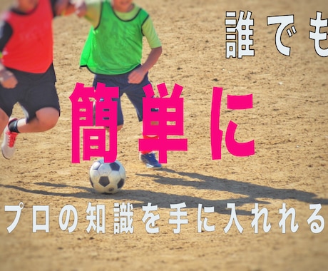 サッカー選手がなんでも相談相手になりますます プロ目指してる海外プロ選手が経験をもとに相談にのります。 イメージ1