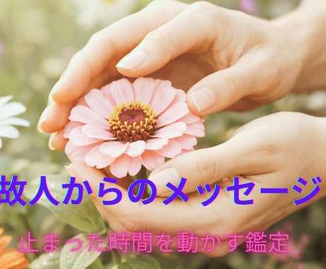 ホスピスでの26年｜故人からのメッセージを届けます 死別、ペットロス、忘れられない別れ…止まった時間を動かす鑑定 イメージ1
