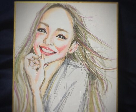 似ている似顔絵（ちょい盛り）描きます そっくりな似顔絵を気を使って2割増で描きます！ イメージ2