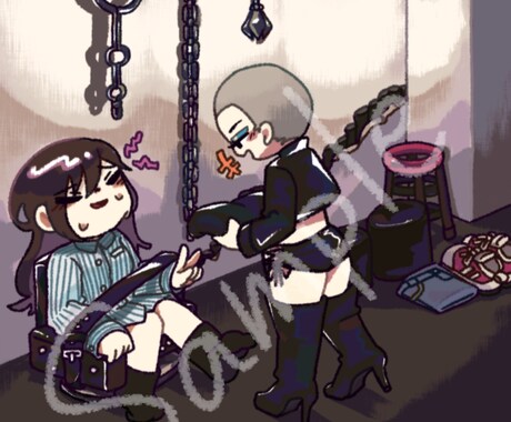 イラストを描きます デフォルメチックでポップな印象!優しく明るいイメージです✨️ イメージ2