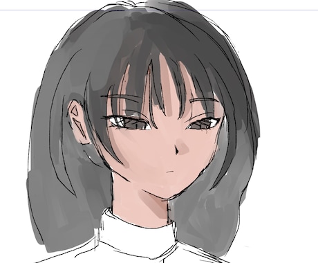 ブログ等の吹き出しアイコン作成します ラフな線画&厚塗りによる優しい雰囲気 イメージ2