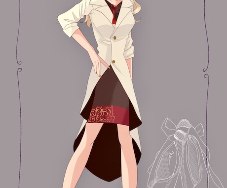 貴方だけの個性的なキャラクターデザインを作成します 個性的なキャラクターデザインを得意としています。 イメージ2