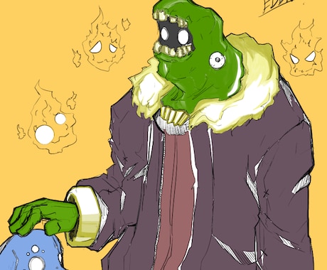 アメコミ風から少年漫画風アイコン描きます 世界で一枚のオリジナルのデザインイラストを届けます！ イメージ2