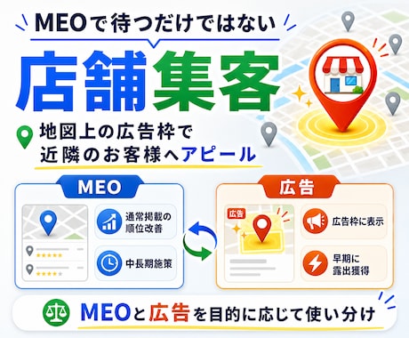 Googleマップ広告で近隣客の来店を支援します 広告ピンの設定から1か月運用まで丸ごと対応します イメージ2