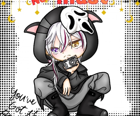 目を引く可愛いオリキャラのアイコン作成します 他にもご要望があれば気軽にご相談下さい！ イメージ2