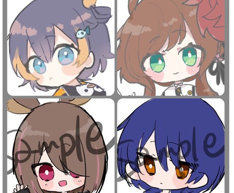 SNSアイコン描きます デフォルメイラストが得意です！ イメージ2