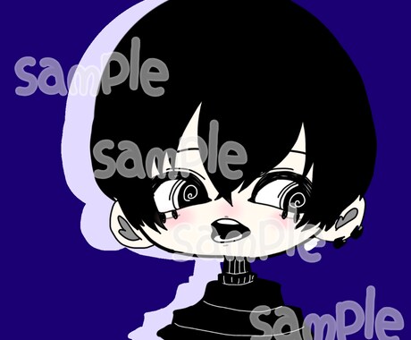 色々な用途で使えるゆるゆるミニキャラ描きます 納期早いです◎ゆるゆるなあなただけのミニキャラ描きます◎ イメージ1