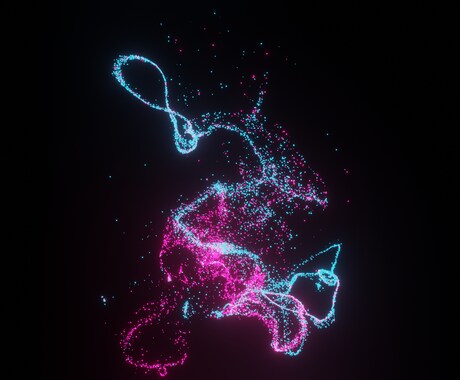 SNSで使えるキレイな3D CG芸術作品を作ります SNSなどに使えるキレイな３D CGの芸術作品を作ります！ イメージ1