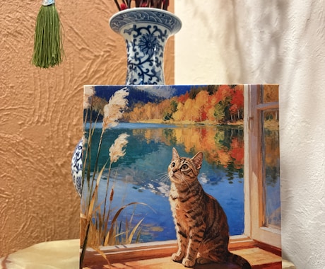ペットのキャンバスプリントパネルを作成します 愛犬・愛猫を世界にひとつだけのキャンバスアートに イメージ2