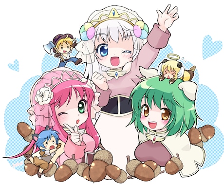 萌え系ゆる系イラストアイコンなど描きます 急ぎok 商用や権利譲渡はお見積もりにて対応 絵全般相談OK イメージ2