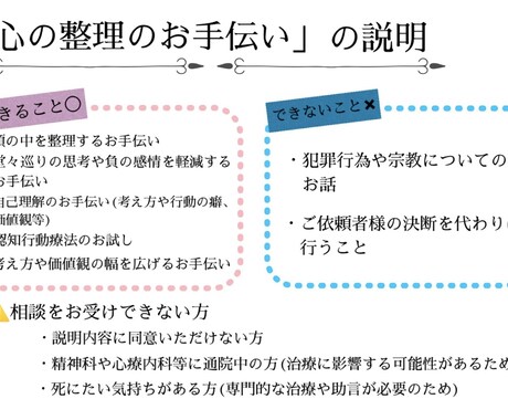 困った【ぐるぐる思考】【負の感情】を整理します 心ここに在らずで考え事をしていませんか？(認知行動療法) イメージ2
