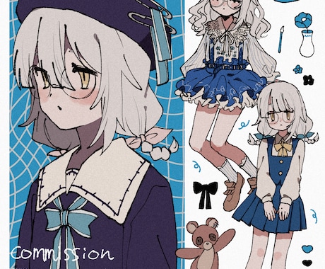 シンプルでレトロな一枚絵描きます レトロな一枚絵をシンプルにお仕立てします！ イメージ1