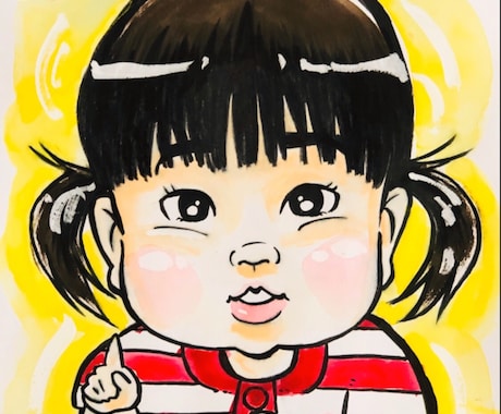 似顔絵描きます 安く似顔絵を描きます！誕生日や記念日に。 イメージ1