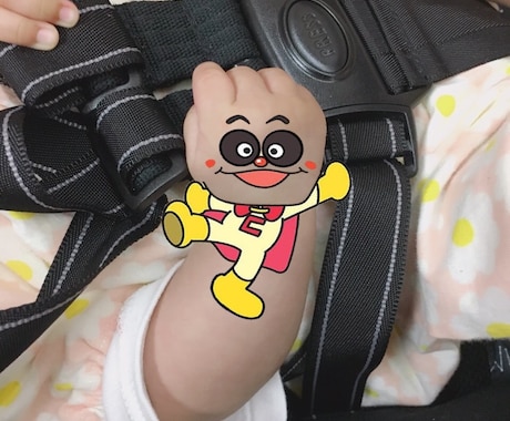 ベビーアートを作ります アンパンマン限定♡お母さんもお子様も大喜び♫ イメージ2