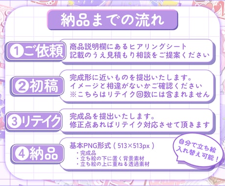 IRIAMデザインなんでも制作いたします 【セット割あり】Coconara限定特典つき✨ イメージ2