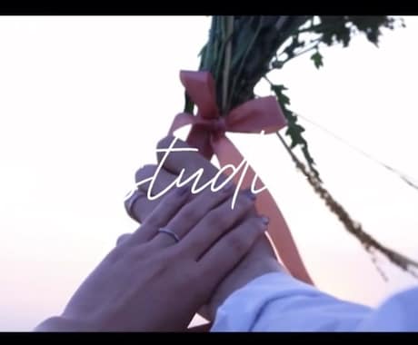 映画風オープニングムービー制作します 結婚式オープニングムービーで大切な瞬間をカタチにしませんか？ イメージ2