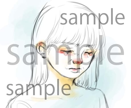 アイコン/ヘッダー　リアル寄り女の子描きます お好みの女の子作成させていただきます。 イメージ1