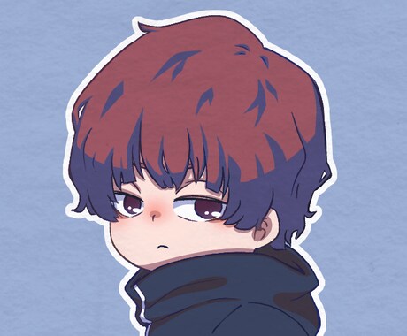 SNS等で使えるアイコン描きます ちょっと可愛い感じにデフォルメします！ イメージ2
