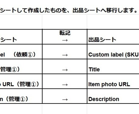 ebayセラーハブレポートで一括で登録教えます セラーハブレポートで画像を含めて一括で出品するテンプレ イメージ2