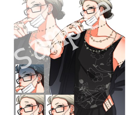 TRPG等で使用できるキャラクター立ち絵描きます あなただけのオリジナルキャラクターを作りませんか！ イメージ2
