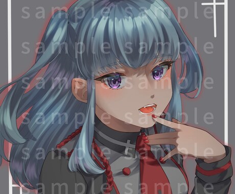 かわいいアイコン描きます かっこかわいいキラキラしたアイコン！ イメージ2