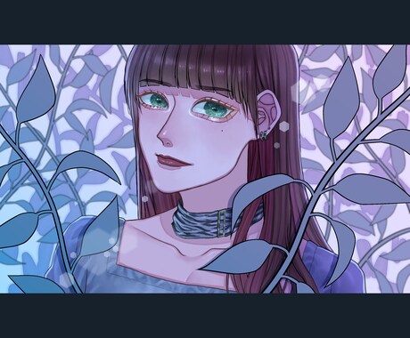 SNSで使えるデジタルイラスト描きます アイコン、ヘッダーなどに使えるイラスト描きます！ イメージ2