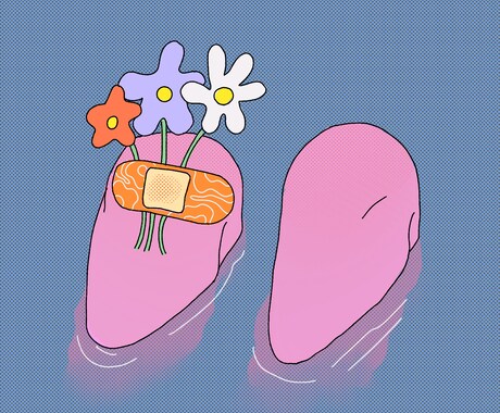 ポップなイラストをかきます ちょっとヘンテコでカラフルなイラストを描くのが好きです。 イメージ2
