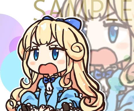 デフォルメキャラのイラストを描きます マンガのようなミニキャライラストをお届けします イメージ2