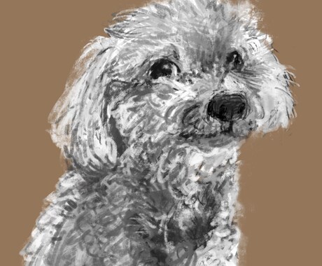 ペット(犬)のイラストを作成します わんちゃんの魅力たっぷりなイラストを描きます。 イメージ2