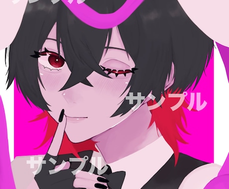 可愛いSNSアイコン・一枚絵描きます 世界にひとつのときめきイラスト イメージ2