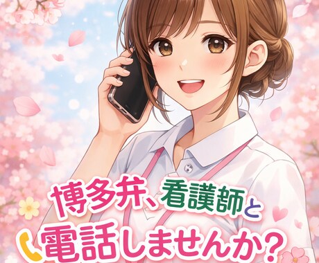 博多弁の看護師が優しくお話聞きます 雑談・愚痴・恋愛相談OK｜看護師経験あり優しくお話し聞きます イメージ1