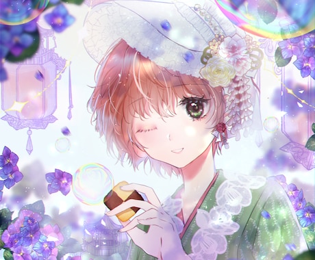 キャラクターイラスト描きます イメージ1