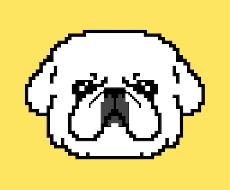 愛犬をドット絵でお描きします 犬好きの方はぜひっ！アイコンやグッズに！ イメージ1