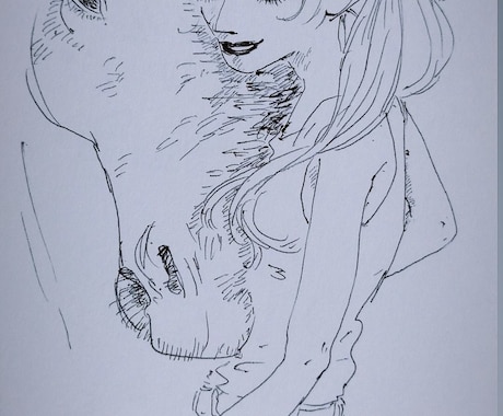 ラフでオシャレ、コテコテし過ぎないイラスト描きます ラフな描き味でアイコンやインテリアに扱いやすいテイストです。 イメージ2