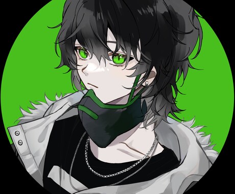 色使いでキャラを引き立たせるようなイラスト描きます 歌い手・VTuberなど活動用イラストが欲しい方へ イメージ1