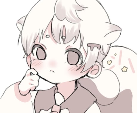 ふんわり優しい雰囲気のイラストお描きします イメージ1