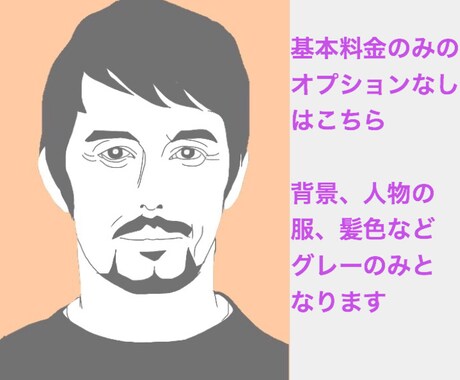 簡単！お写真を送るだけ！格安で似顔絵作ります SNSや電話帳のアイコンに！カップルでのアイコンも作れます！ イメージ2
