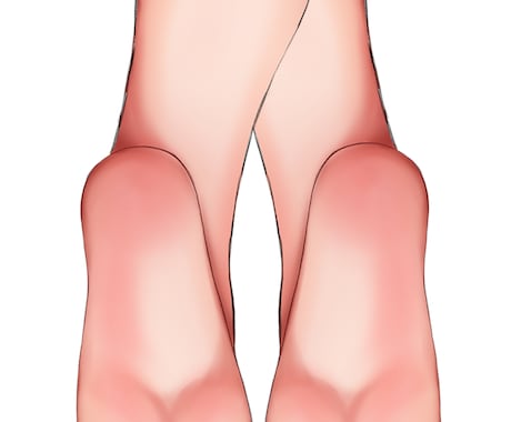 足裏のフェチイラスト描きます 全身絵から、アップの絵まで幅広いシチュエーションで描きます イメージ1