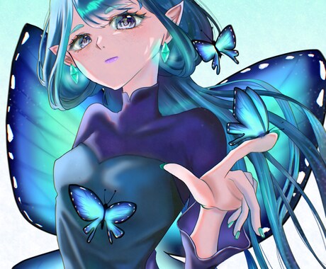 鮮やかで綺麗な女の子のイラストを作成します キャラクターが際立つ鮮やかなイラスト、使用用途は相談可能 イメージ1