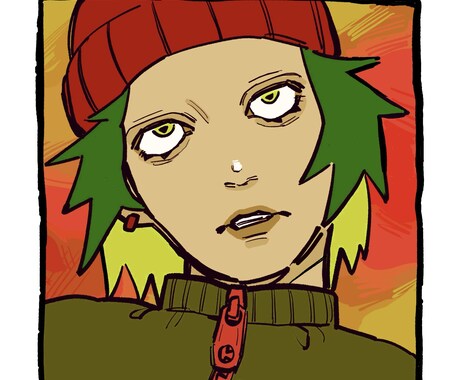 ポップなアイコン用イラストを制作致します ご依頼いただいてから2時間以内にイラストを描きあげます。 イメージ2