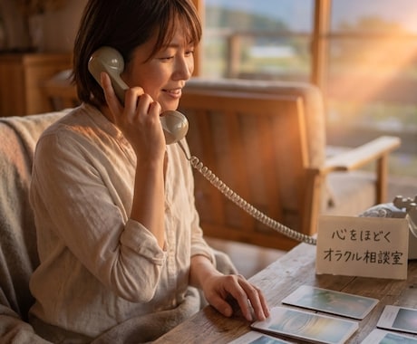 12万人の傾聴オラクルで溜まった本音をほどきます 吐き出すだけで終わらない。カードの光で最高の魅力を全肯定 イメージ1