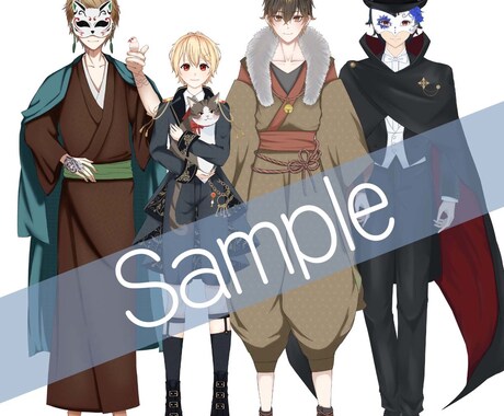 Vtuberキャラデザからモデリングまで承ります 魅力的なオリジナルVtuberモデルを一緒に作りましょう！ イメージ2