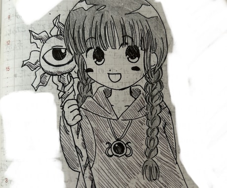 少女漫画風の絵を描きます イメージ1
