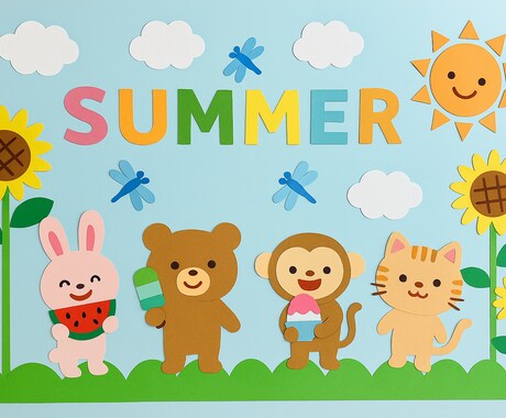 壁面飾り作りを代行します 現役幼稚園教諭です。施設や年齢に合わせてお作り致します！ イメージ2